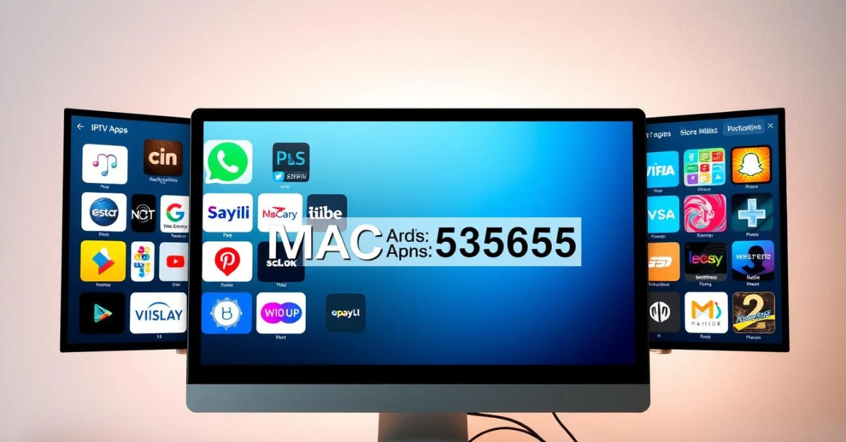 IPTV apps MAC address